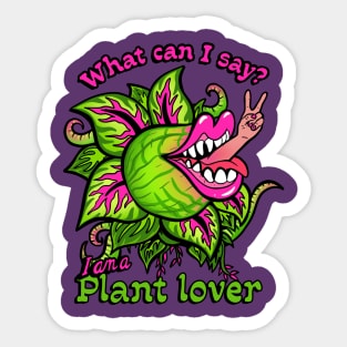 Audrey 2, Little shop of horrors tribute, plant lover Sticker